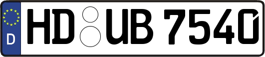 HD-UB7540