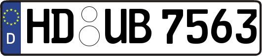 HD-UB7563