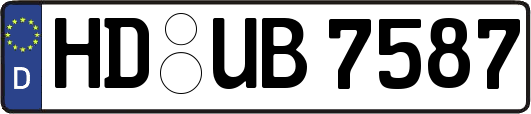 HD-UB7587