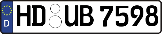 HD-UB7598