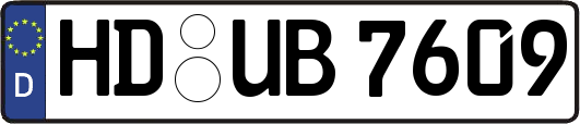 HD-UB7609