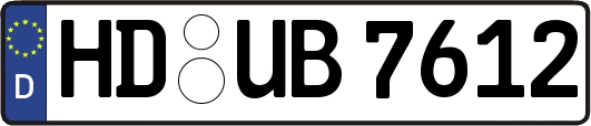 HD-UB7612