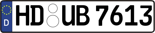 HD-UB7613