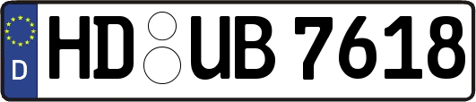 HD-UB7618