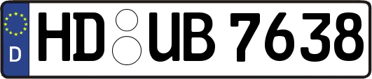HD-UB7638