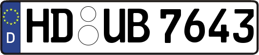 HD-UB7643