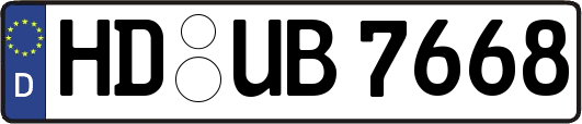 HD-UB7668