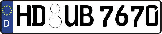 HD-UB7670