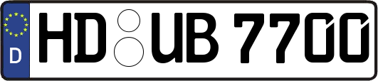 HD-UB7700