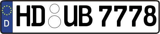 HD-UB7778