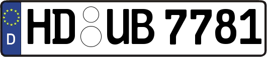 HD-UB7781