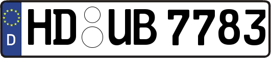 HD-UB7783