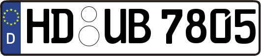 HD-UB7805