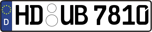 HD-UB7810