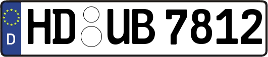 HD-UB7812