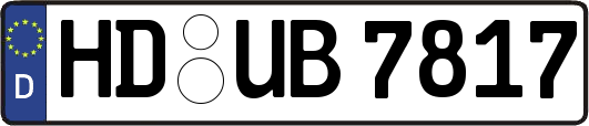 HD-UB7817