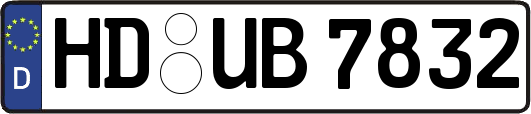 HD-UB7832