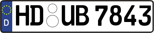 HD-UB7843