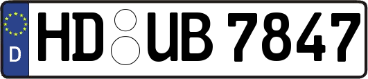 HD-UB7847
