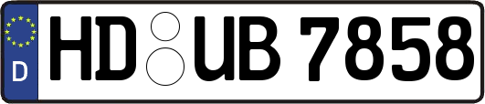 HD-UB7858