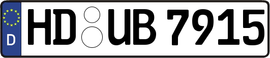 HD-UB7915