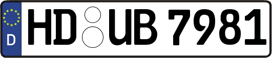 HD-UB7981