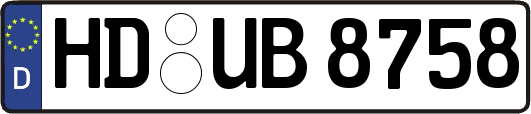 HD-UB8758