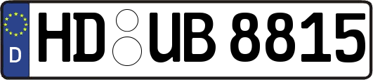 HD-UB8815