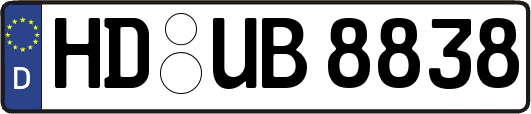 HD-UB8838