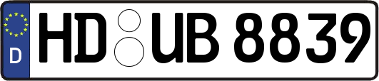 HD-UB8839