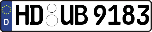 HD-UB9183