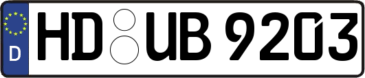 HD-UB9203