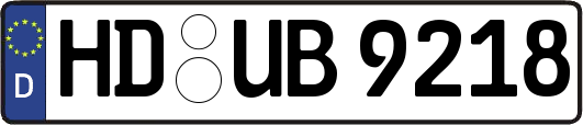 HD-UB9218