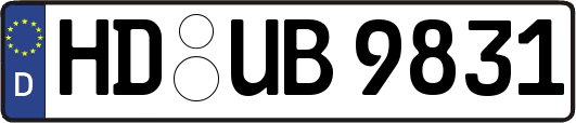 HD-UB9831