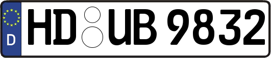 HD-UB9832