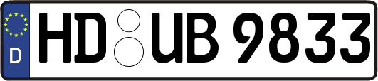 HD-UB9833