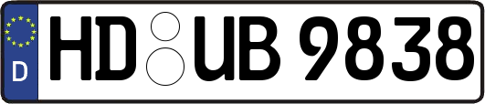 HD-UB9838
