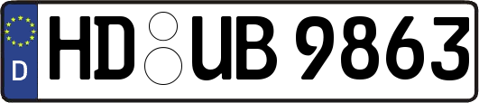 HD-UB9863