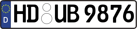 HD-UB9876