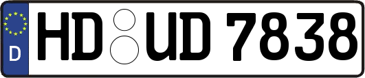 HD-UD7838