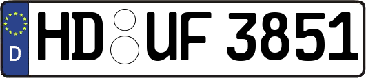 HD-UF3851