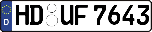 HD-UF7643