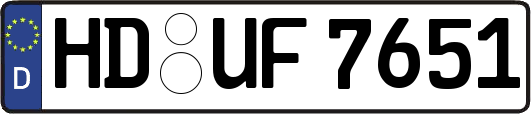 HD-UF7651