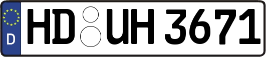 HD-UH3671