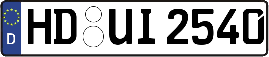 HD-UI2540