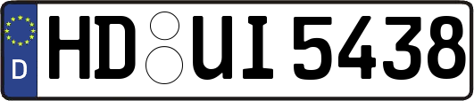 HD-UI5438