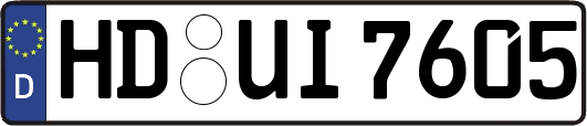 HD-UI7605
