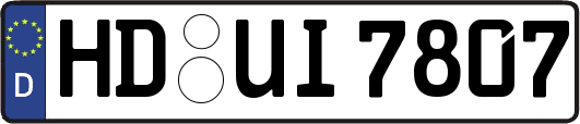 HD-UI7807