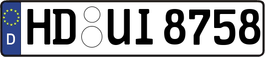 HD-UI8758