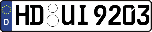 HD-UI9203